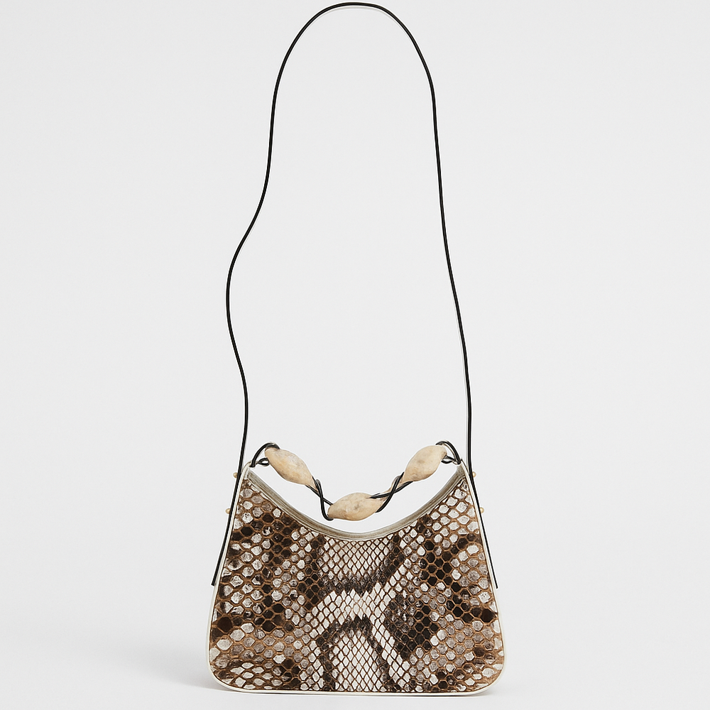 
                  
                    All That Bag - Ivory Python
                  
                