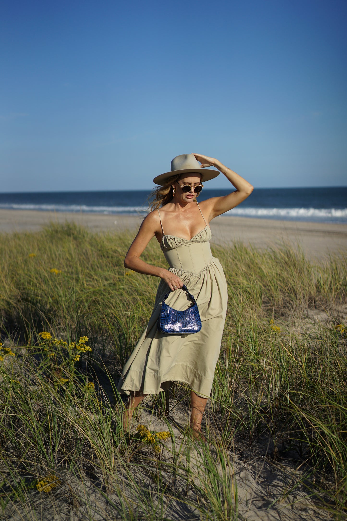 
                  
                    All That Bag - Royal Blue Python
                  
                