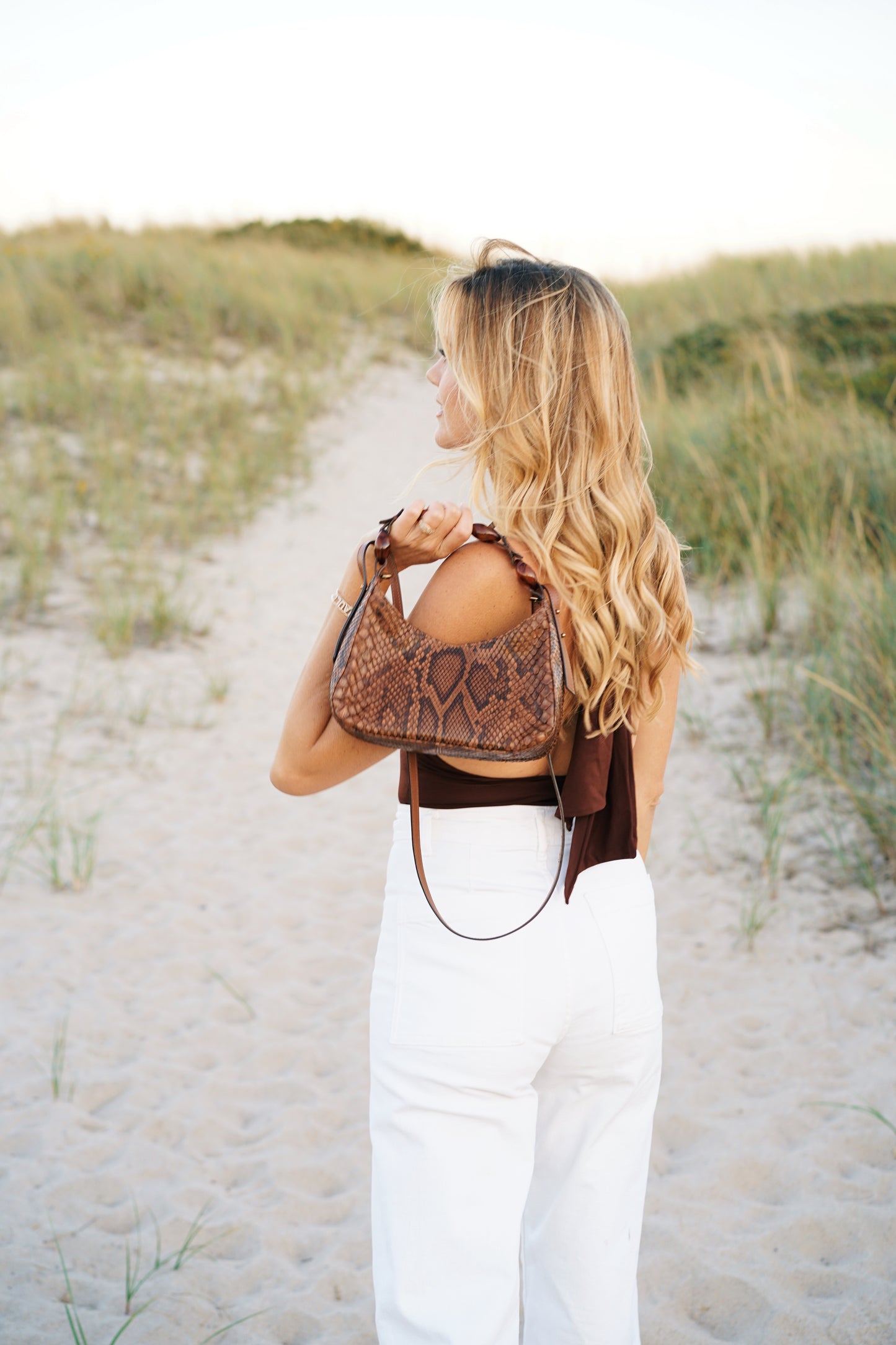 
                  
                    All That Bag - Ivory Python
                  
                