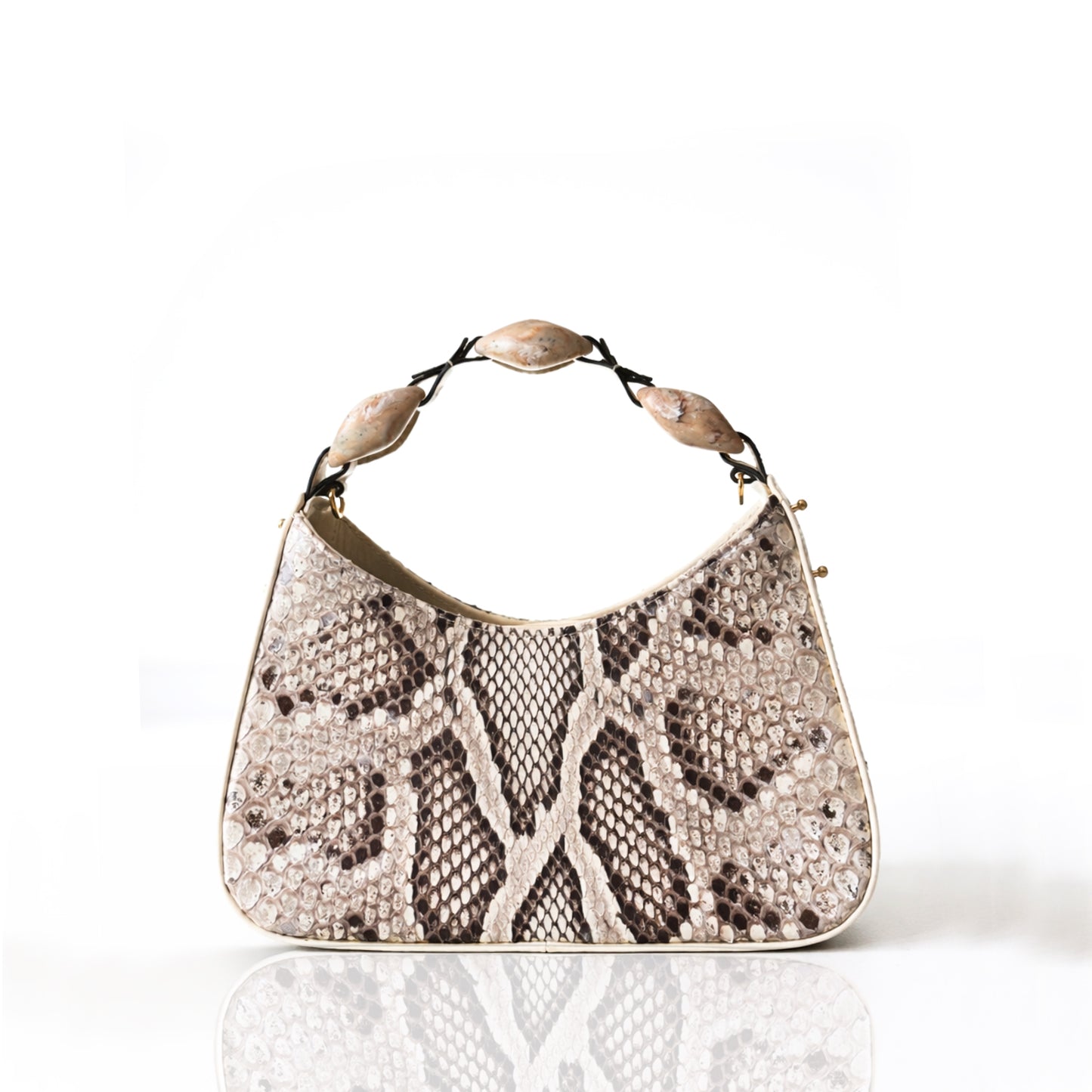 Invasive Python Bag Charm Invasive Python Leather Bags & Accessories – GG Maull – ggmaull.com
