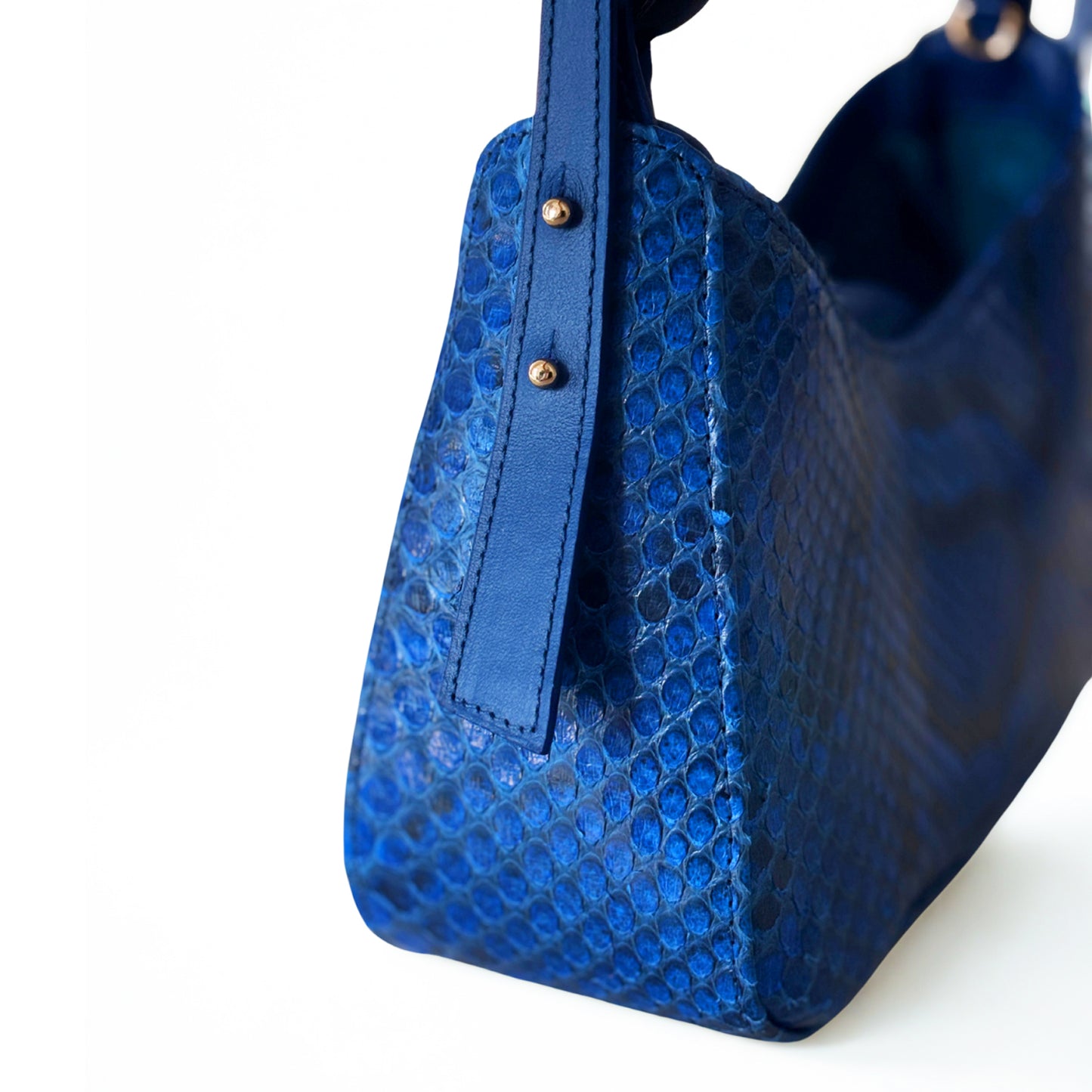 
                  
                    All That Bag - Royal Blue Python
                  
                