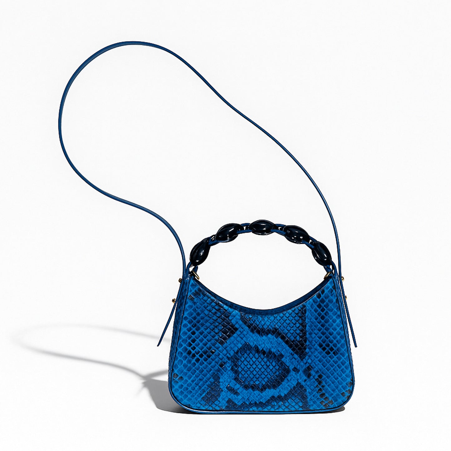 
                  
                    All That Bag - Royal Blue Python
                  
                